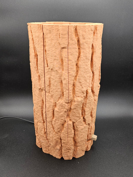 Holz Scheit Lampe